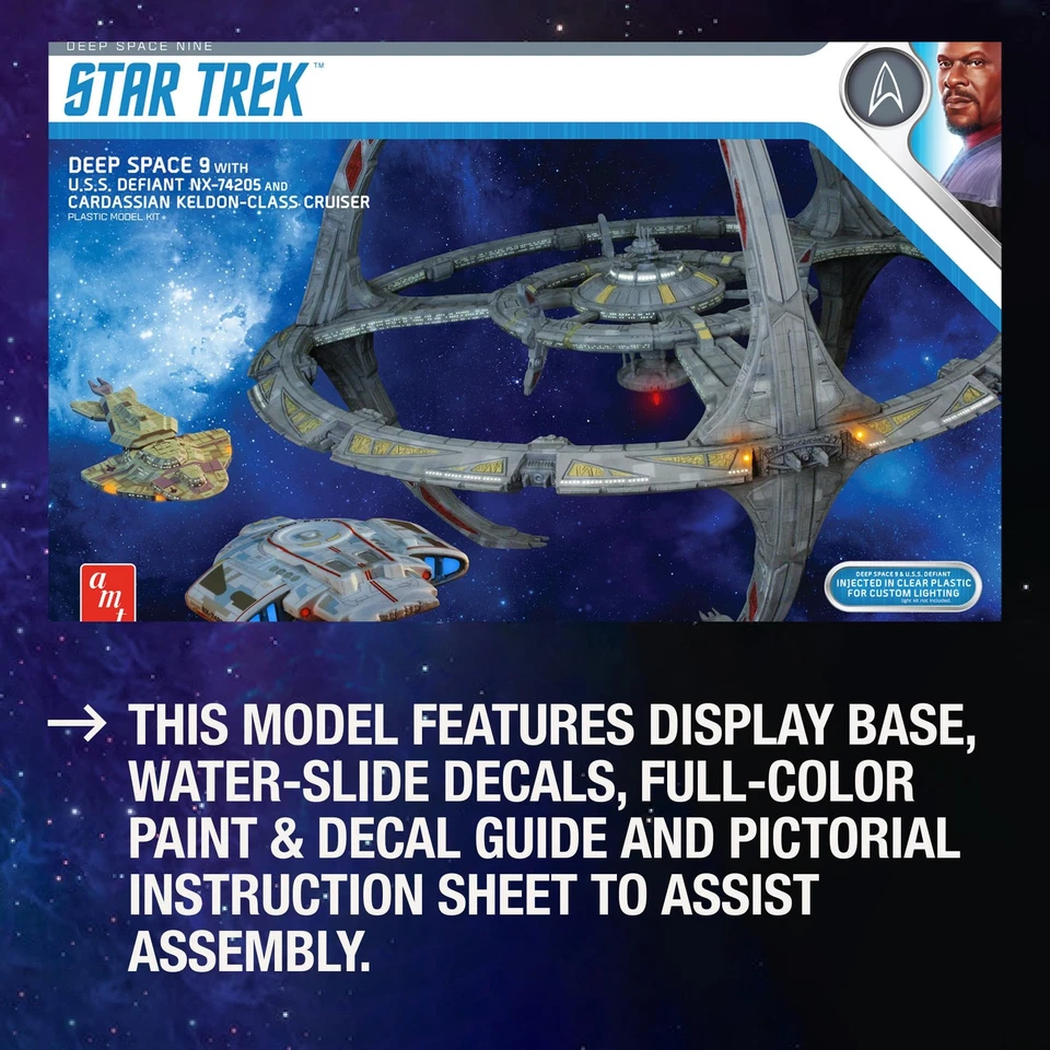 Star Trek Deep Space Nine 1:3300 Scale Model Kit - Image 3 of 4