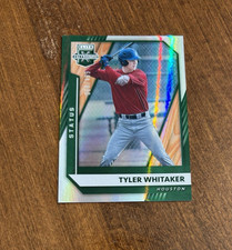 Tyler Whitaker 2021 Panini Elite Status Green #87 Houston Astros /499