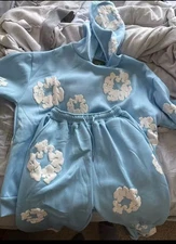 DENIM TEARS brand hot selling new fashionable cotton foam printed hoodie