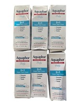 Aquaphor Baby 3 in 1 Diaper Rash Cream 3.5 oz Lot of 6 Unisex White