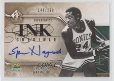 2009-10 SP Signature Edition Inkcredible /299 Spencer Haywood #I-SH Auto HOF