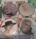 Madonna UK 12" Picture Disc Lot of 4 CAUSING A COMMOTION, LOOK OF LOVE, HANKEY P