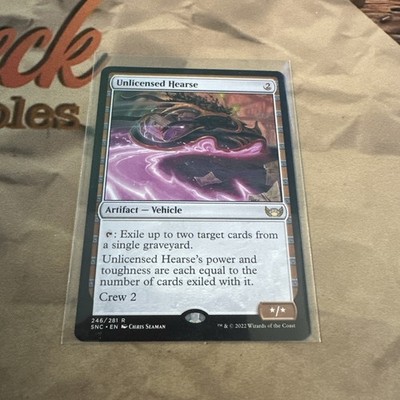 MTG Unlicensed Hearse Streets of New Capenna Regular #246