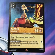 Gazelle Ballad Singer 25/204 Whispers in the Well Disney Lorcana Regular 