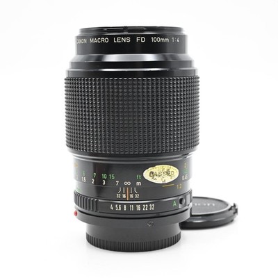 Canon FD 100mm f4 Macro Lens #677 | eBay