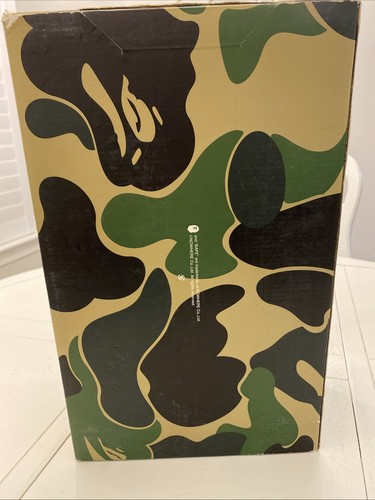A BATHING APE Bapesta Zapatilla Zapatos Corte Alto Rojo EE. UU. 11 con Caja - Imagen 23 de 23