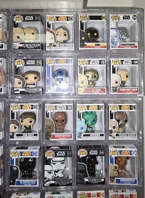 Funko Bitty Pop Star Wars 4x Mystery Chase, Konvolut, gebraucht
