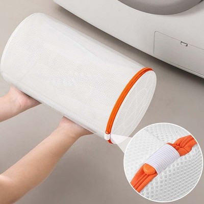 Mesh Laundry Bags with Zipper for Protecting Shoes Trainers Sneakers Wash