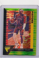 * JERAMI GRANT * 2020-21 FLUX NEON GREEN PULSAR REFRACTOR HOLO