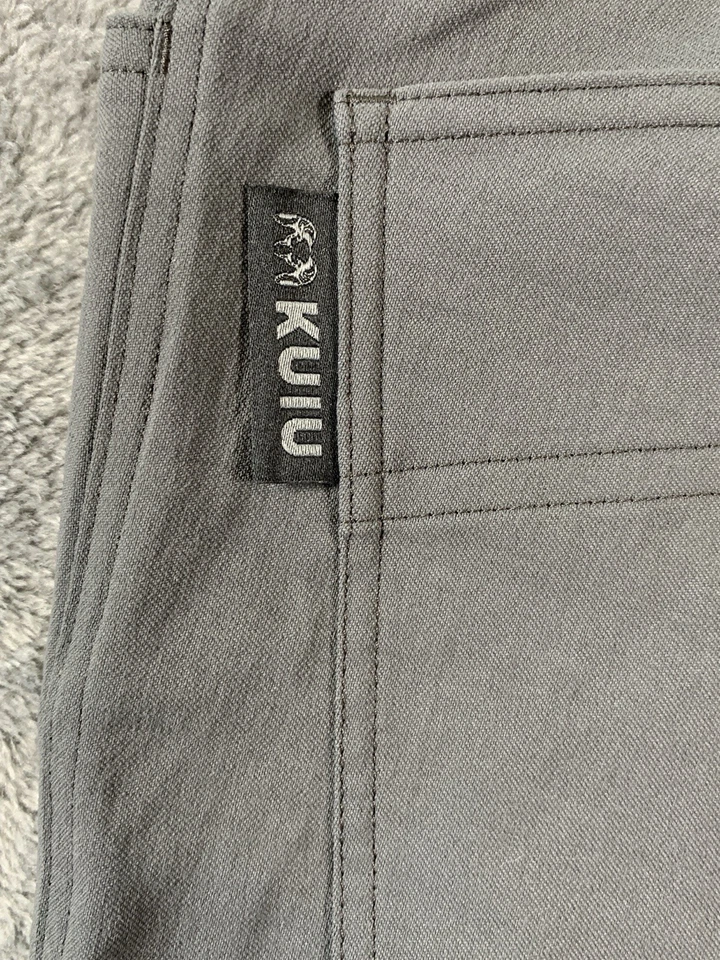 Pantalones Kuiu para hombre talla 32 (32x34) gris exterior Foto 4 de 4