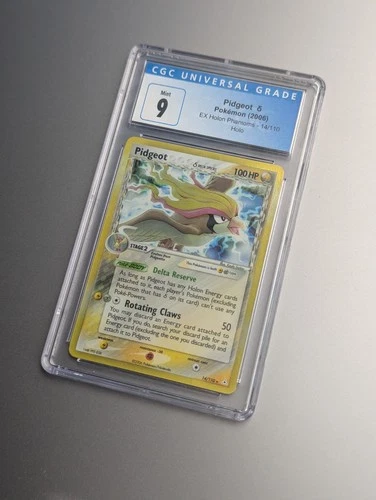 Pokemon Pidgeot (Delta Species) 14/110 Holon Phantoms Holo CGC 9