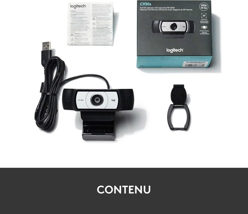 Logitech C930-E Business Webcam, Full HD 1080p/30fps Video Calling, Light Correc - 第 2/9 張圖片