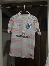 Maglia calcio Nike Inghilterra 2016/2017 pre partita calcio (taglia M)