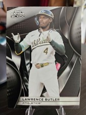 2025 Topps Chrome Black Lawrence Butler Athletics RC #112