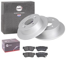 ABS BREMSSCHEIBEN 262mm + BELÄGE HINTEN passend für KIA SPORTAGE JE 2WD