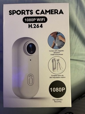 Generic 1080P WiFi H.264 Mini Sports Action Camera with Magnetic Mount and Water