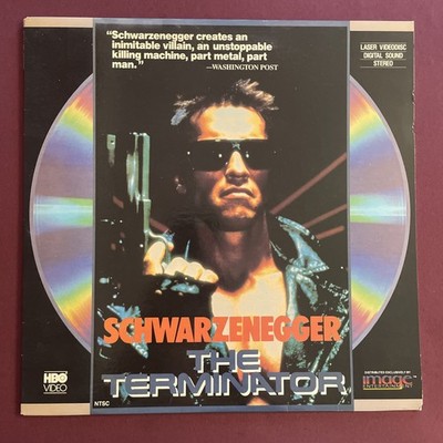 The Terminator 1984 Laserdisc ARNOLD SCHWARZENEGGER JAMES CAMERON ***READ!!!****