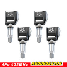 4pc 433mhz Moresensor Tpms Clamp-in Tire Sensor Fit Bmw 36106872774 36106872803