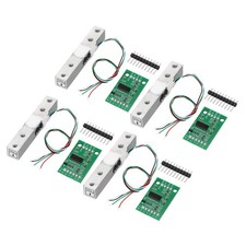 4 Set Digital Load Cell Sensor 20KG HX711 Module Weighing Sensor A/D 20x33mm
