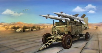 Trumpeter 02354 SOVIET 5P71 LAUNCHER WITH 5V27 MISSILE PECHORA SA-3B GOA 1:35