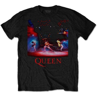 Queen Freddie Mercury Live Performance Official Herren T-Shirt