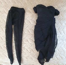 Princess Diana doll, Franklin Mint, Revenge dress and tights.