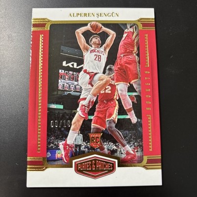 2021-22 Alperen Sengun GOLD /10 Chronicles Plates & Patches RC #415 Rookie SSP