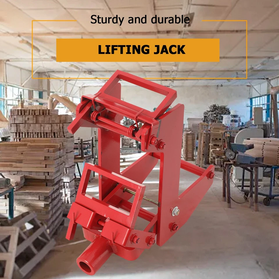 Gato de pared de 1000 libras para postes de madera de 1-1/2 X 3-1/2 pulgadas para levantar vigas 1 pieza Foto 4 de 4