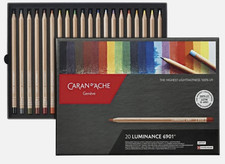 Caran D'ache 20 Luminance Colored Pencils/ NEW