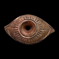 Narai’s All-Seeing Eye Bronze Amulet Wisdom Protection Insight Arjarn Inkaew