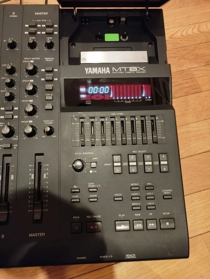 Yamaha MT8X Multitrack Cassette Recorder Mixer For Parts or Repair Vintage - Image 2 of 4