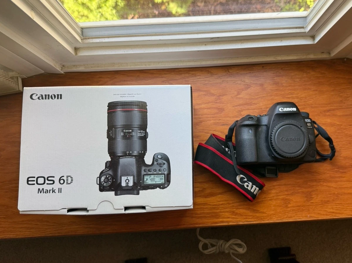 Canon EOS 6D Mark II with Battery Grip | eBay