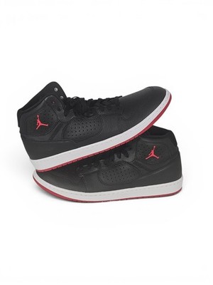 Size 15 Air Jordan Access Black Gym Red White Mens Basketball Shoes New w/o Lid