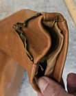 vtg Schott NYC USA Chestnut Cafe Leather Racer Biker Jacket + Liner Women's 12 — photo 10