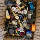 Watch Lot Men Women Vintage Modern Timex Caravelle Case 17.8 LB PARTS