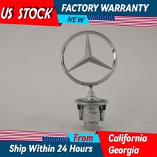 Cold For Front Hood Emblem 3d Mercedes-benz C230 C280 Clk320 E350 E320 Cold For Front Hood Emblem 3d Mercedes-benz C230 C280 Clk320 E350 E320