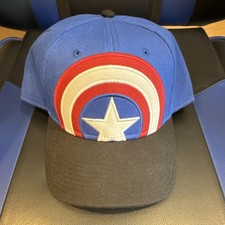 Captain America Marvel Snapback Adjustable Hat