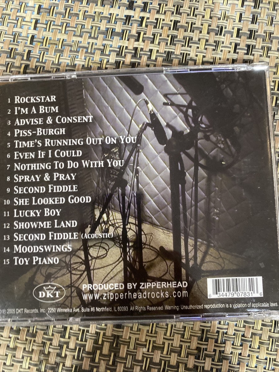 ZIPPERHEAD - Key Of Z - CD - **Excellent Condition