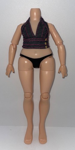 Rainbow High Rockstars Carmen Major Doll Outfit Faux Denim Halter Top Jean Shirt