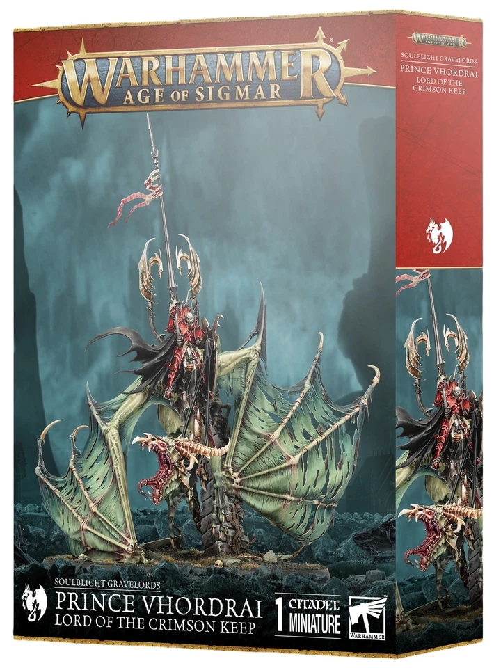 Soulblight Gravelords - Prince Vhordrai, Lord of the Crimson Keep, Warhammer AoS - Bild 1 von 1