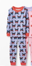 NWT Hanna Andersson Butterfly Long John PJ 110 size 5t 
