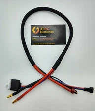 Icharger 406 Battery Lead 2s Charge Balance 4mm To Deans Lipo. 24in