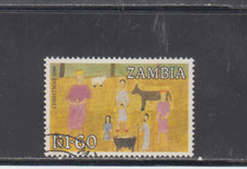 ZAMBIA  : 1986 - USED - SCOTT # 361  CHRISTMAS