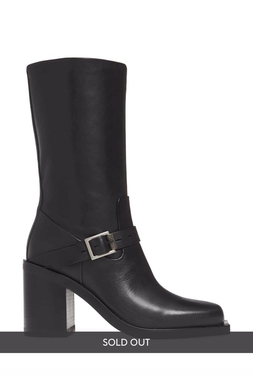 RAG BONE FALLON HIGH BOOTS SNIPPED TOE URBAN EDGE-MOTO DESIGN