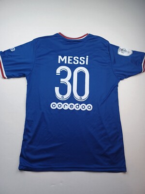 【新品】PSG×JORDAN MESSI ユニフォーム 2021/22 PSG Fourth Jersey #30 Messi Medium Jordan Paris 4th
