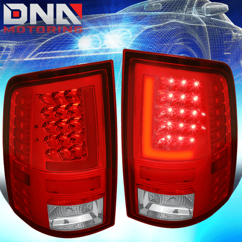 CHROME QUAD AMBER SIDE HEADLIGHT+3D RED L-BAR LED RED TAIL LAMP FIT 10-17 RAM - Bild 7 von 12