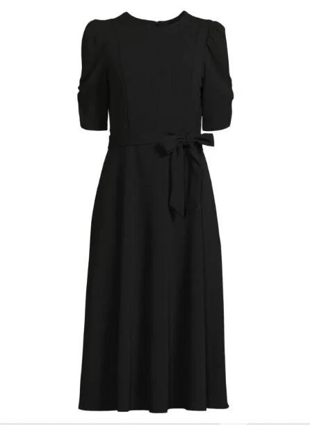 A black dress