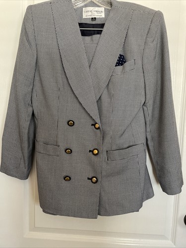 Vintage Casual Corner suit by stirling cooper. Size 4 Shoulder Pads.Very Elegant - 第 7/10 張圖片