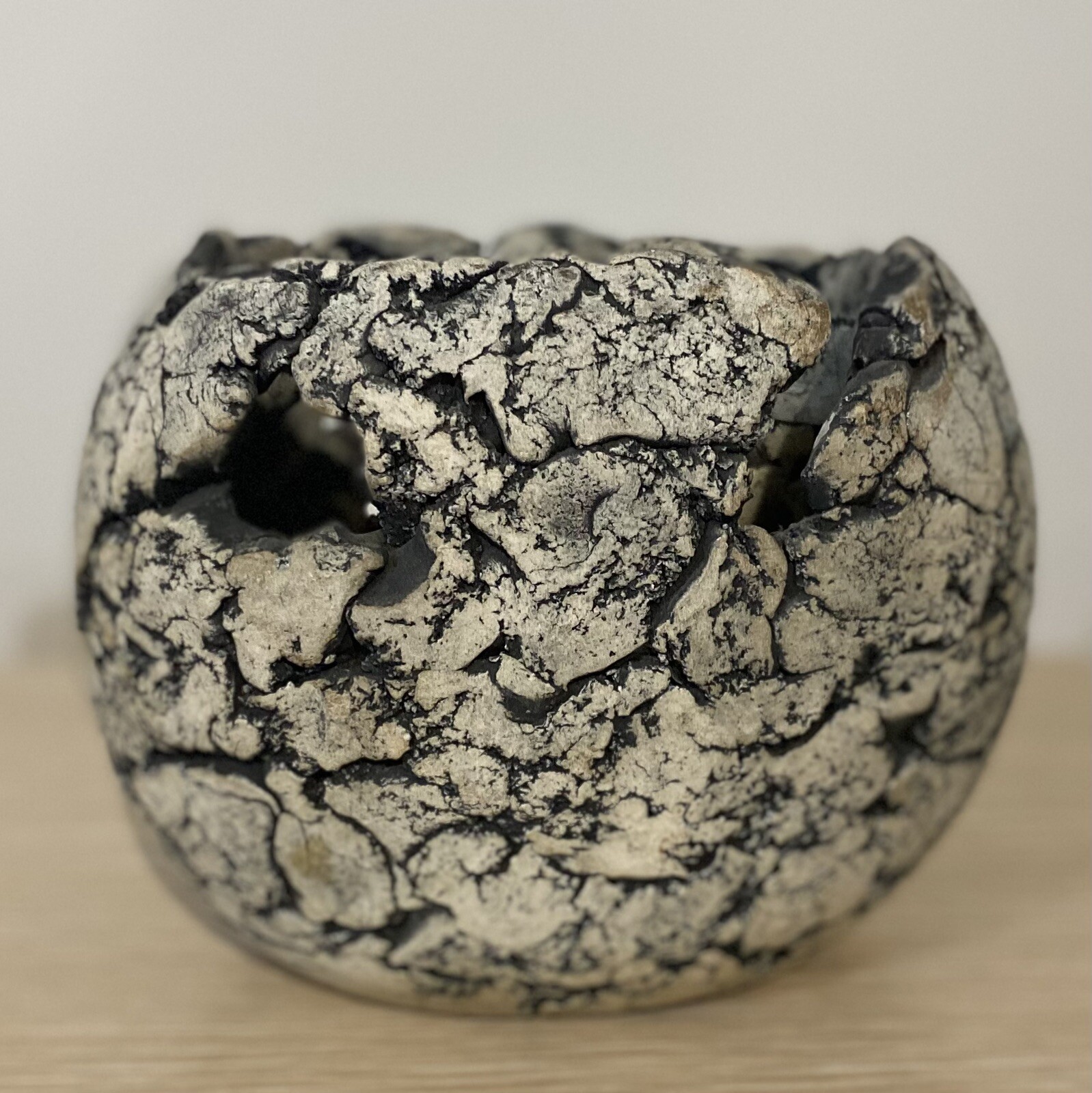 Vintage Art Pottery Large Vase Mt. St. Helens Ash Clay Stan Langtwait