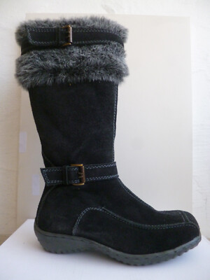 Marco Tozzi Boots Ankle Boots Shaft Boots Shoes Leather Black 26458